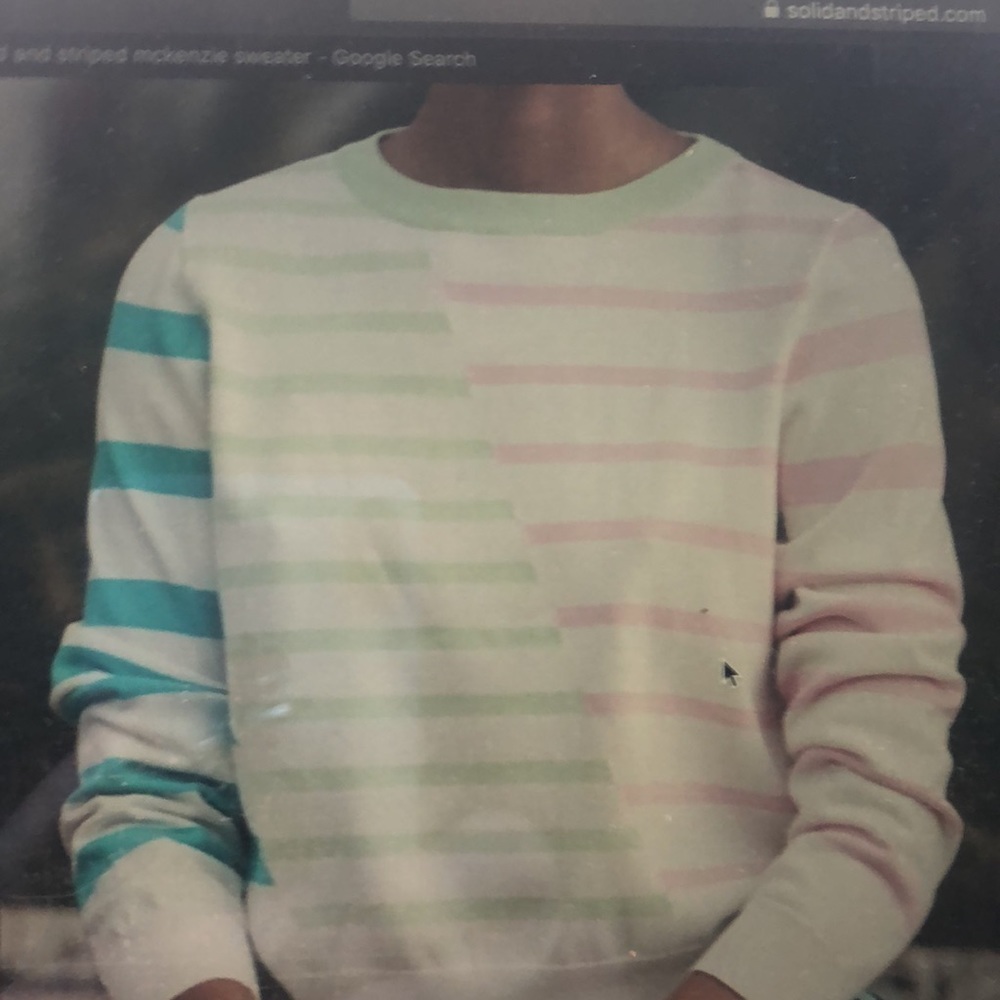 The Mackenzie Pullover - From Solid And Striped - image 2